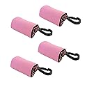 Birdz 4 Clip-On Neoprene Pink Sleeve Lip Balm Holsters LIPSTICK HOLDER Key Chain