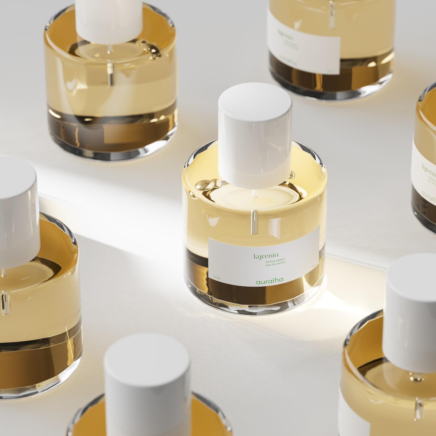 auraïha Kyrenia - Limited Edition - Eau de Parfum - 30mL 1.0 oz - Inspired by the the Luxurious Allure of Mediterranean Beauty - Long-lasting