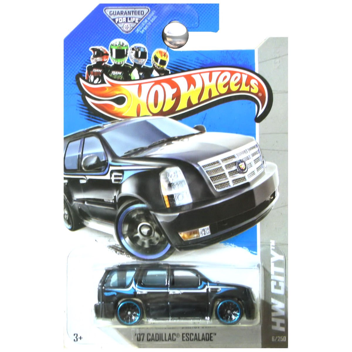 Hot Wheels Black '07 Cadillac Escalade Hot Wheels HW City Series 1:64 Scale Collectible Die Cast Metal Toy Car Model