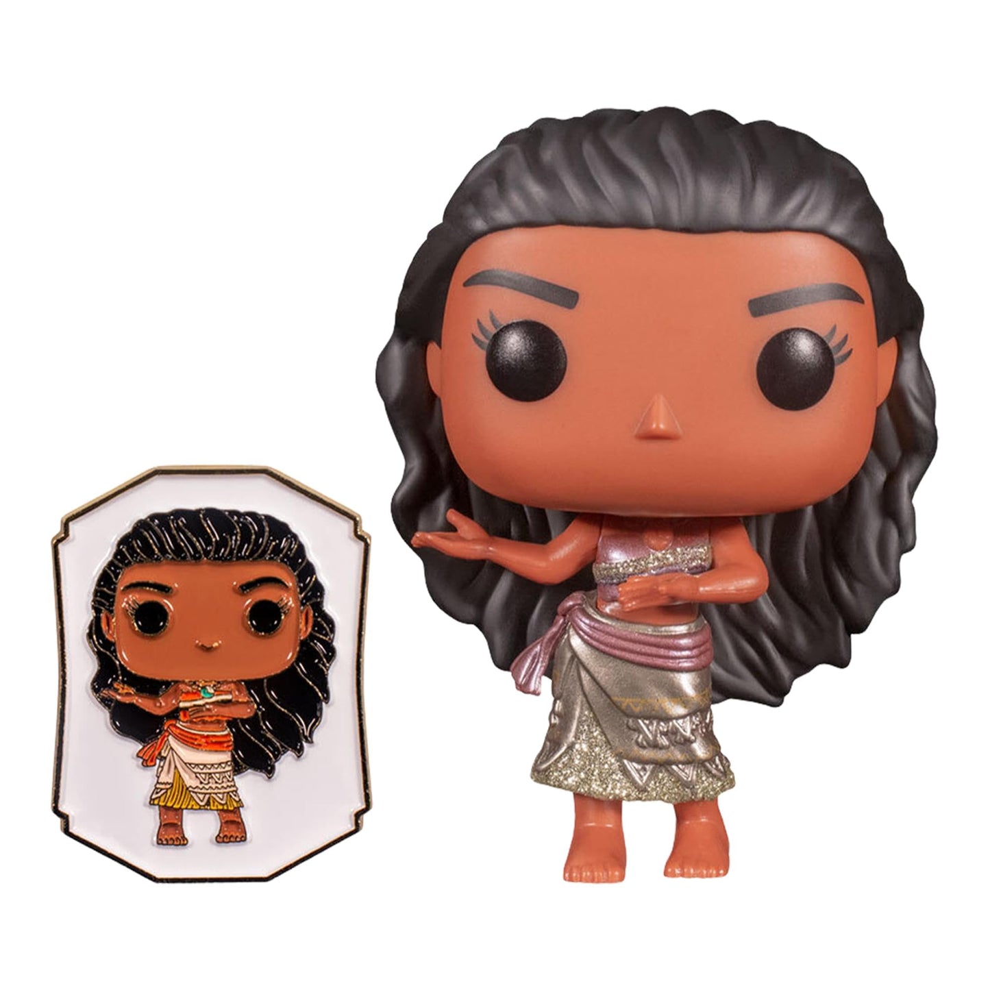 Funko POP! Ultimate Princess Collection - Moana POP & Pin Vinyl Figure - Shop Exclusive