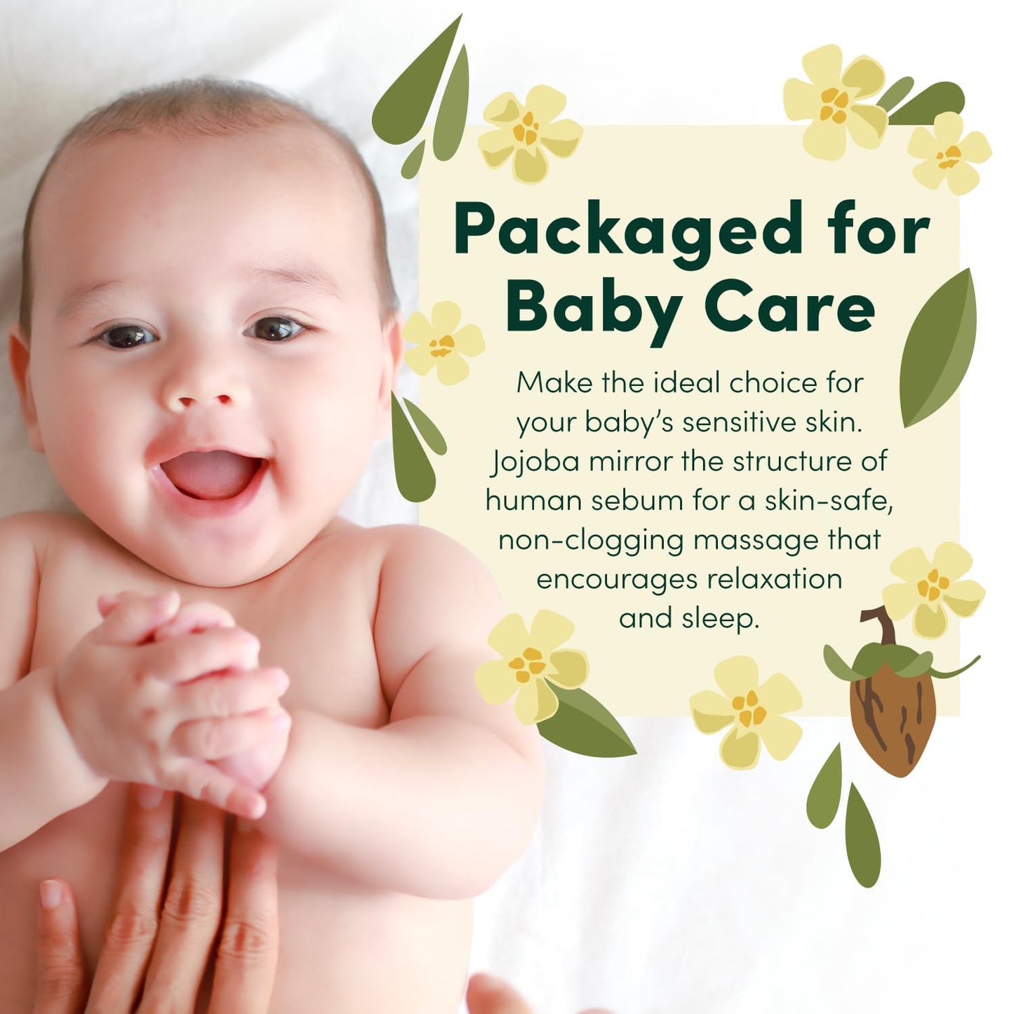 HobaCare Bulk Jojoba Oil - 100% Pure Hexane Free Unrefined Carrier Oil for Soap Making, Hair, Face, Beard, Scalp, Skincare Spa - Natural, Vegan, Long