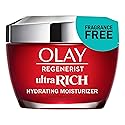 Olay Regenerist Ultra Rich Face Moisturizer, Fragrance-Free, 1.7 Oz