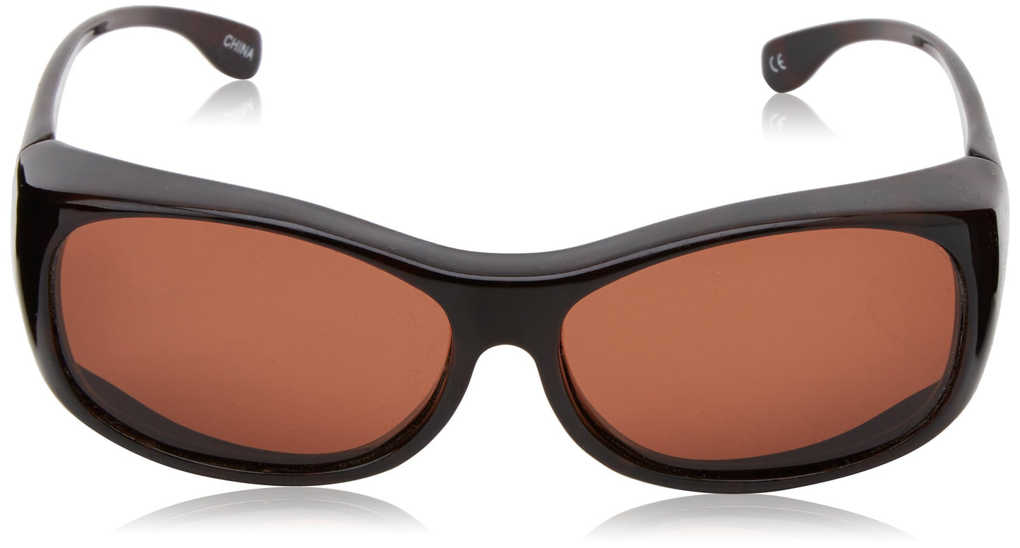 Solar Shield womens Raquel Sunglasses, Tortoise, 54 mm US