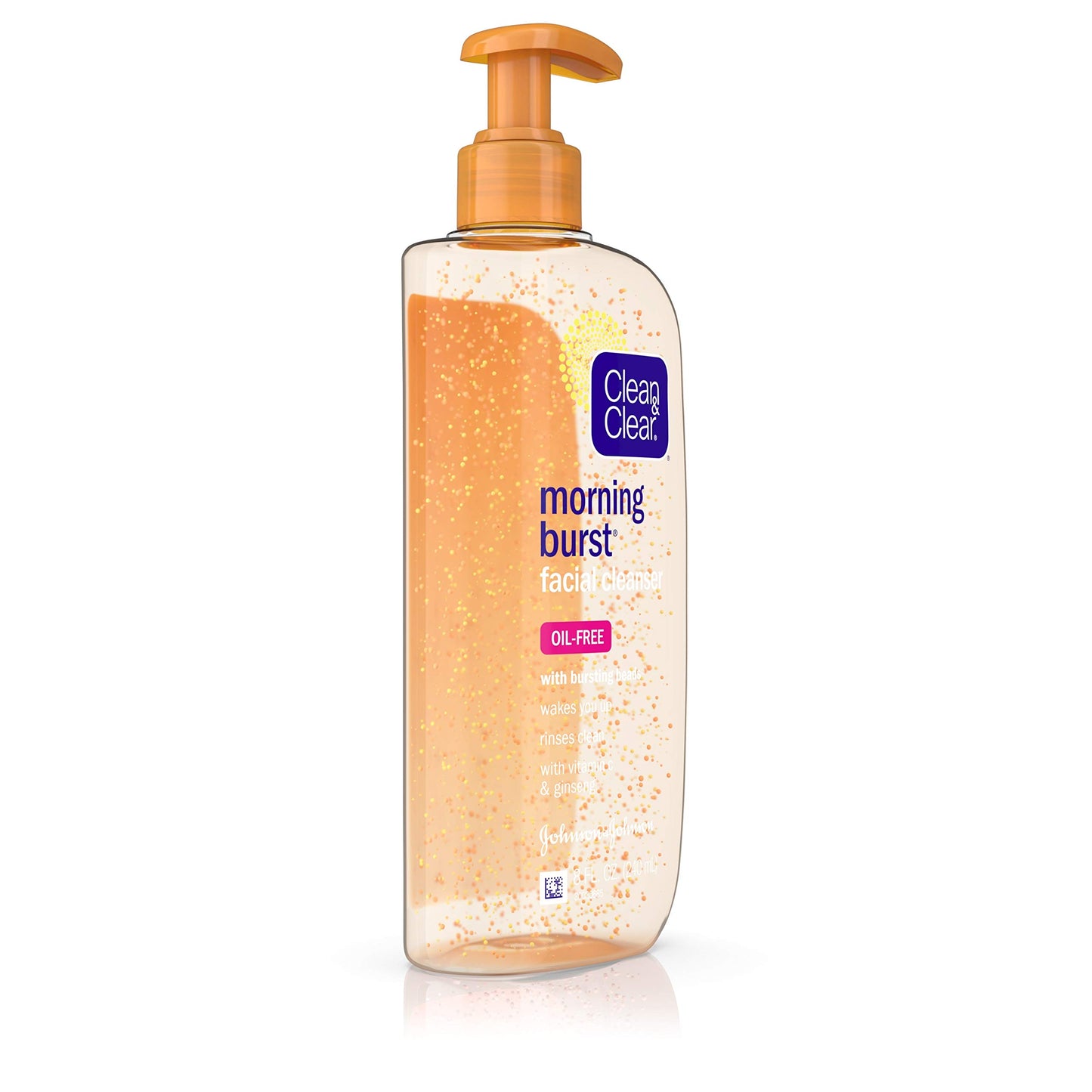 Clean & Clear Morning Burst Facial Cleanser with Bursting Beads (8 fl oz)
