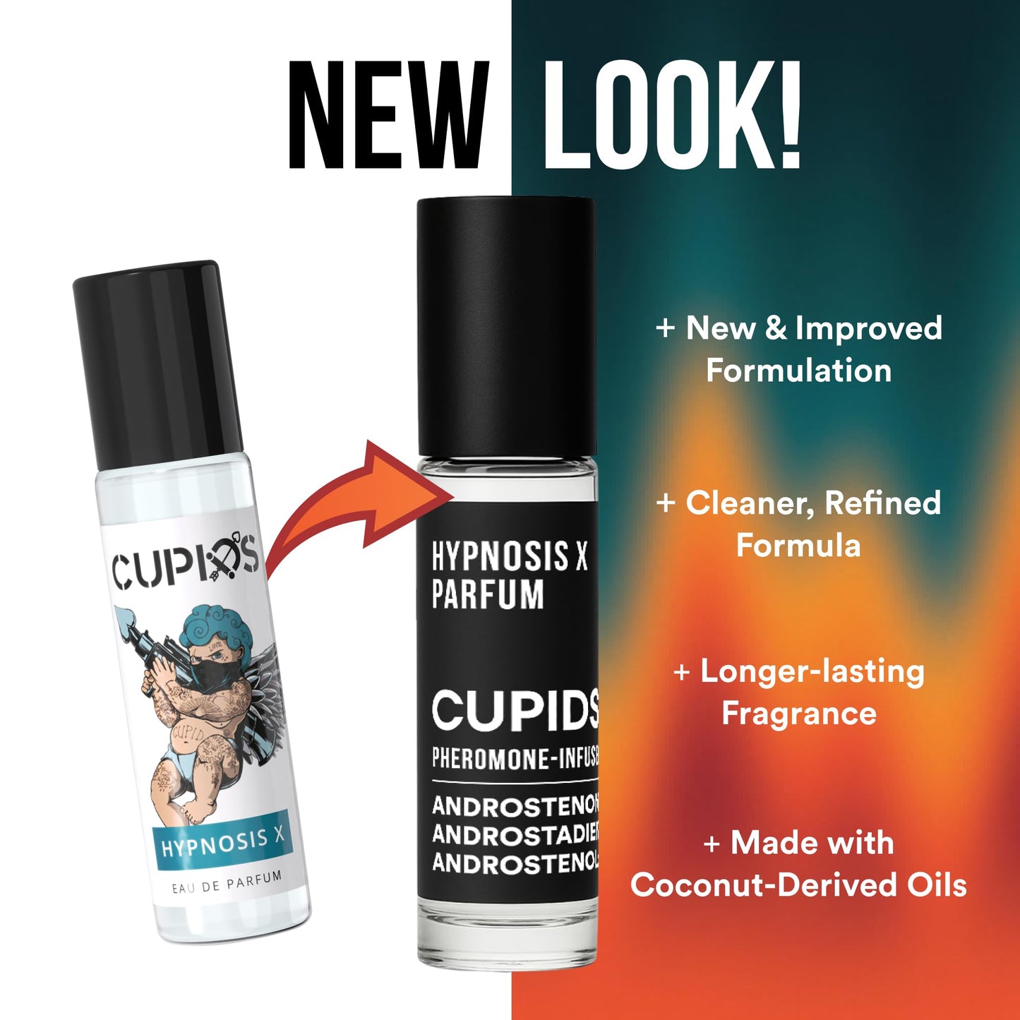 Cupids Hypnosis Roll-on 10ml for Men - Original Oil Pheromone Perfume for Men