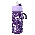 Bentgo® Kids Stainless Steel Insulated Water Bottle - Leak-Proof; Keeps Cool for 12 Hours; Durable, BPA-Free, Dishwasher Safe 14 oz. Cup for Ages 3+…