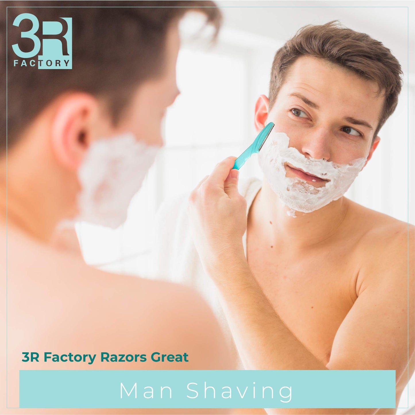 Facial Hair Removal for Women - 3R Factory Ladies Face Razor for Peach Fuzz, Lady Shavers for Womens, Eyebrow, Facial & Neck. Come with Safety Cover
