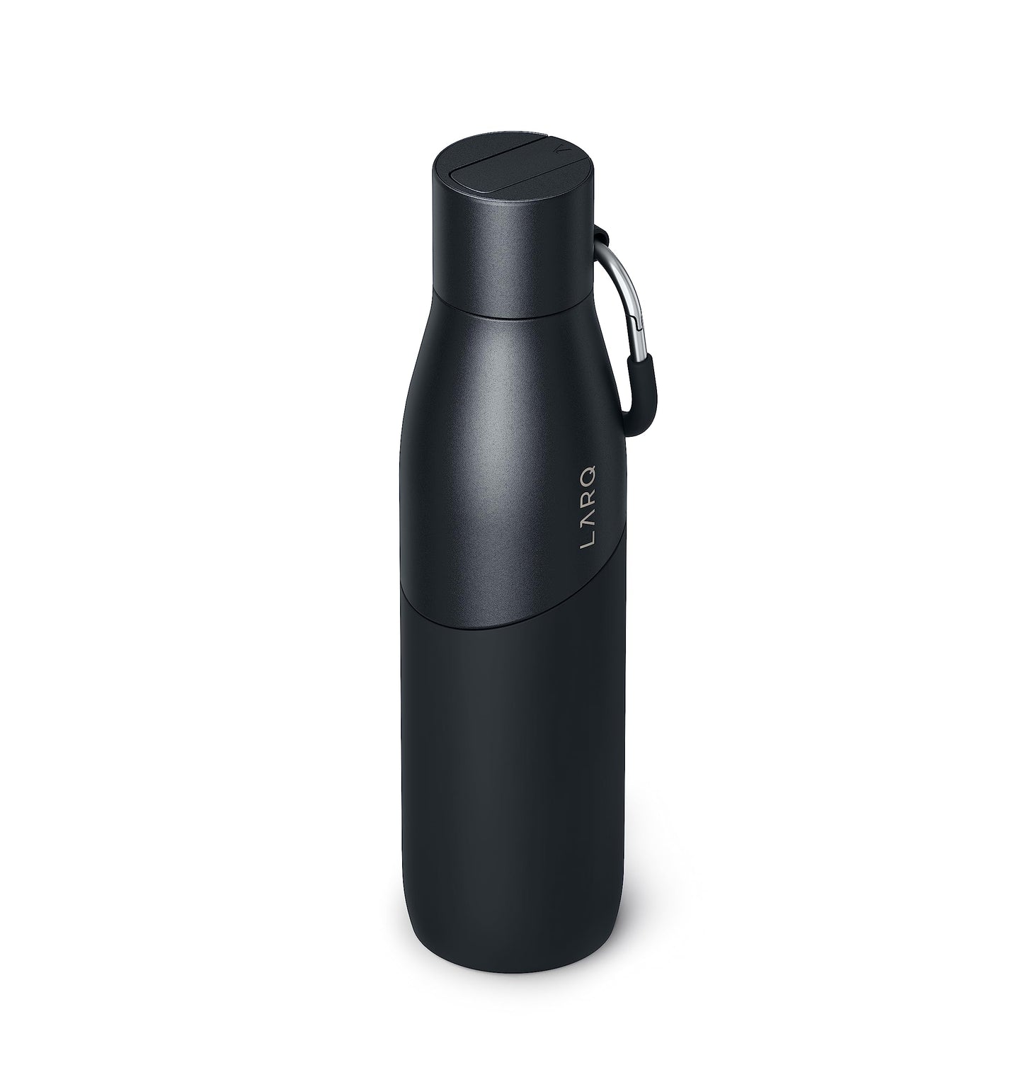 LARQ Bottle Movement Filtered - Lightweight Non-Insulated Stainless Steel Water Bottle BPA Free with Nano Zero Technology and Long-Lasting Filters