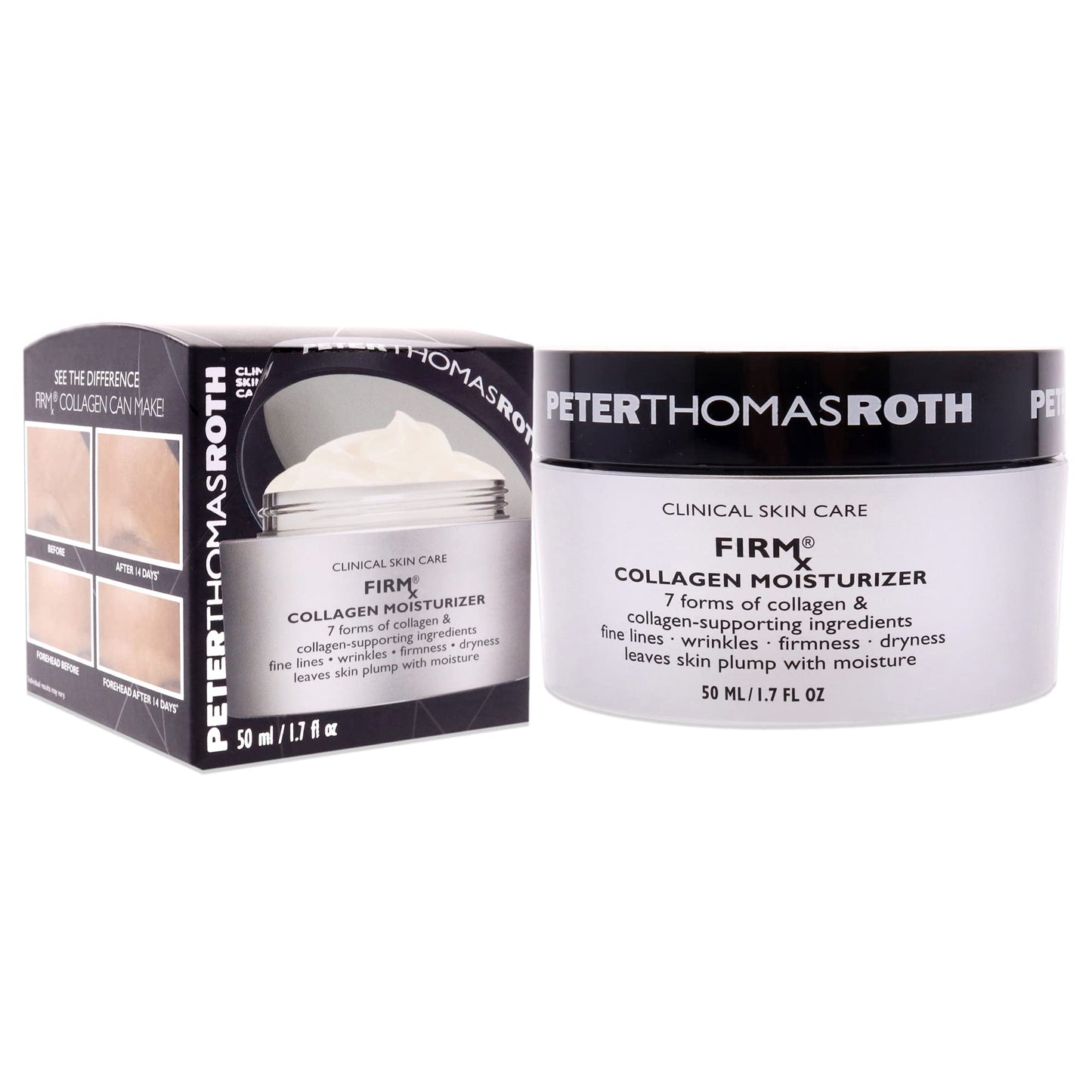 Peter Thomas Roth | Firmx® Collagen Moisturizer | Face Cream With Collagen, Collagen Skin Cream, Firming Face Cream, 1.7 Oz