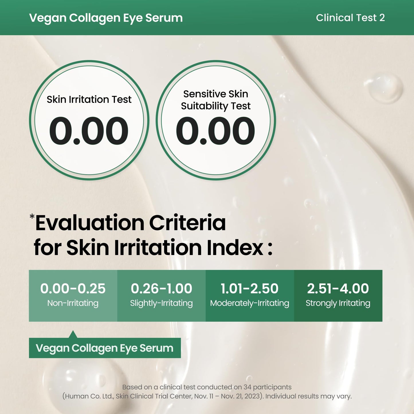 AXIS-Y Vegan Collagen Eye Serum - K Beauty Triple Hyaluronic Acid & Peptide Collagen Serum Improve Skin Elasticity, Reduce Fine Lines & Dark Circles Beauty and Personal Care AXIS-Y