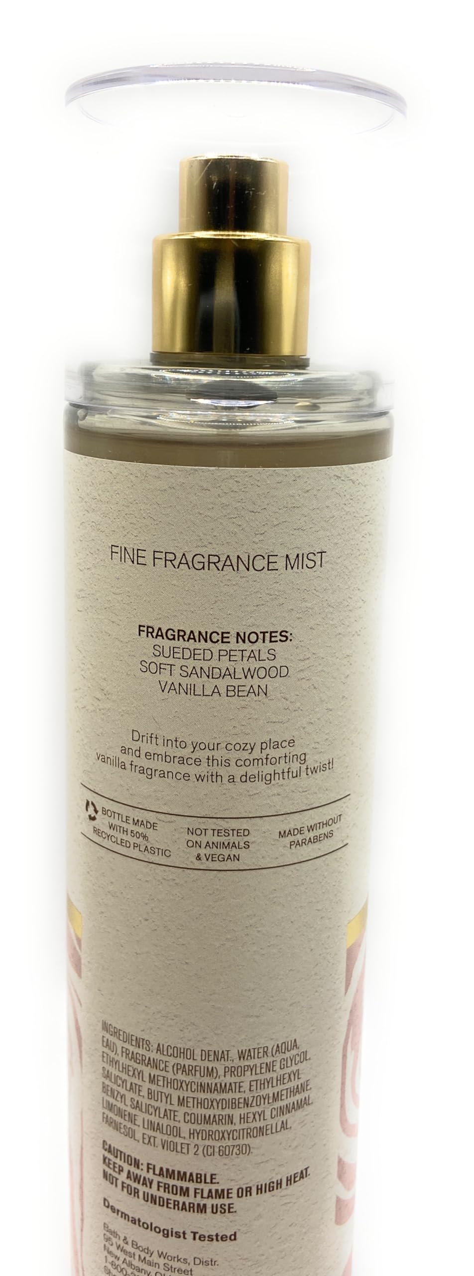 Bath and Body Works Fresh Vanilla Blossoms Fine Fragrance Mist 8 Fluid Ounce Body Spray (2023 Limited Edition)