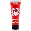 Face and Body Paint Cream, 30ml - Pretend Costume and Dress Up Makeup by Splashes & Spills (Red)