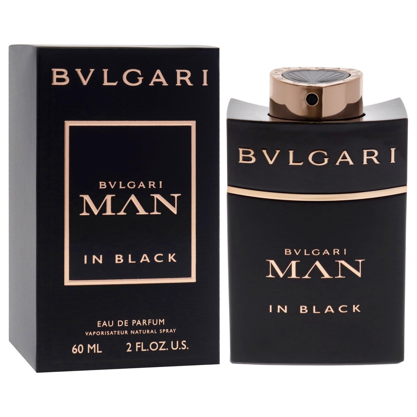 Bvlgari Man in Black Eau De Parfum Spray, 2 Ounce