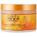 Cantu Natural Hair Define & Shine Custard 12 Ounce Jar (354ml) (2 Pack)