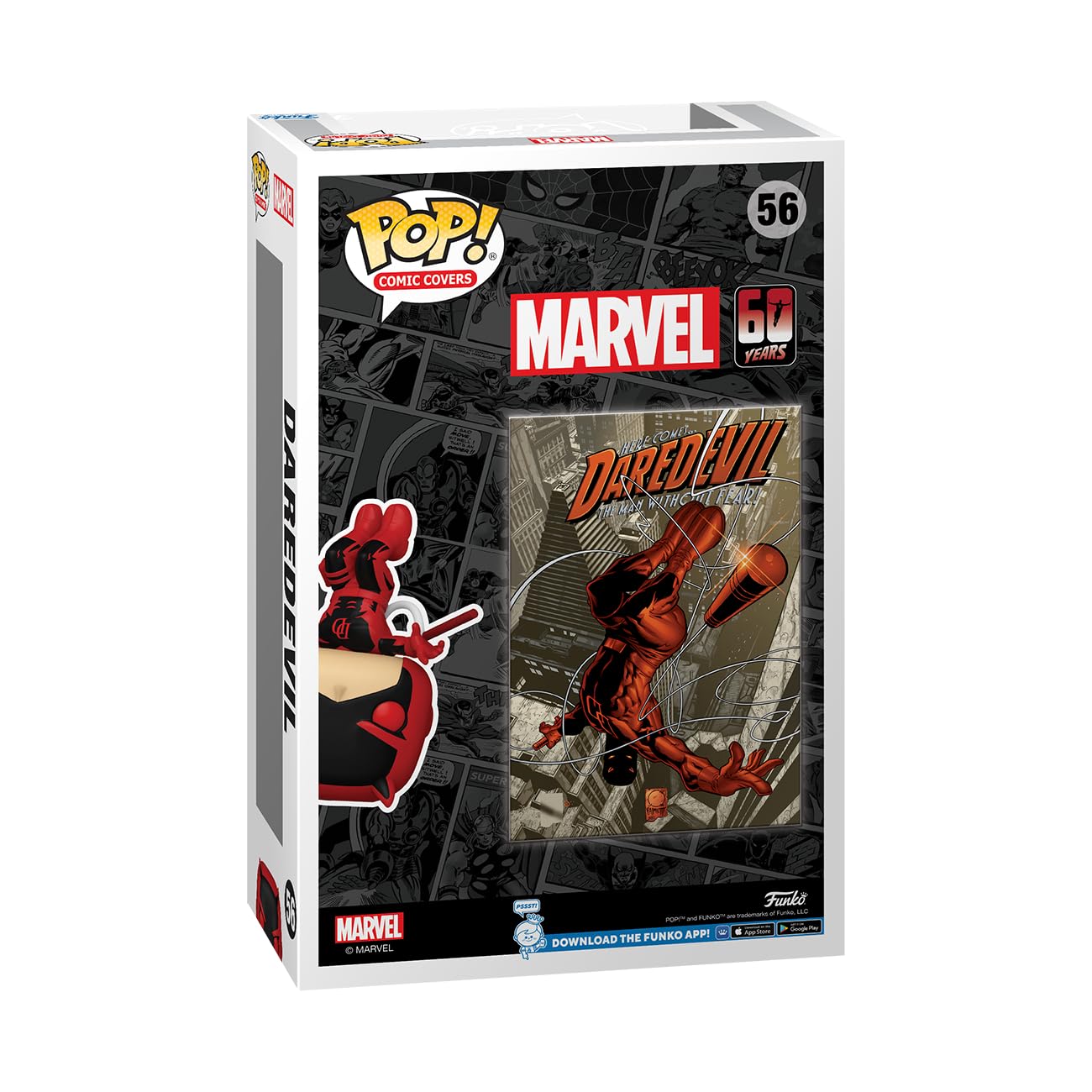 Funko POP! Comic Cover: Dd 60th - Daredevil #1 - Collectable Vinyl Figure - Gift Idea - Official Merchandise - for Kids & Adults - Movies Fans…