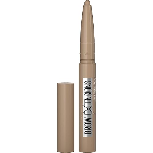 Maybelline New York Brow Extensions Fiber Pomade Crayon Eyebrow Makeup, 248 Light Blonde