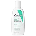 CeraVe Foaming Facial Cleanser Travel Size Face Wash, Normal to Oily Skin, 3 Fl Oz