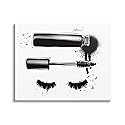 Stupell Industries Glam Mascara Lashes Makeup Canvas Wall Art, Design by Alison Petrie