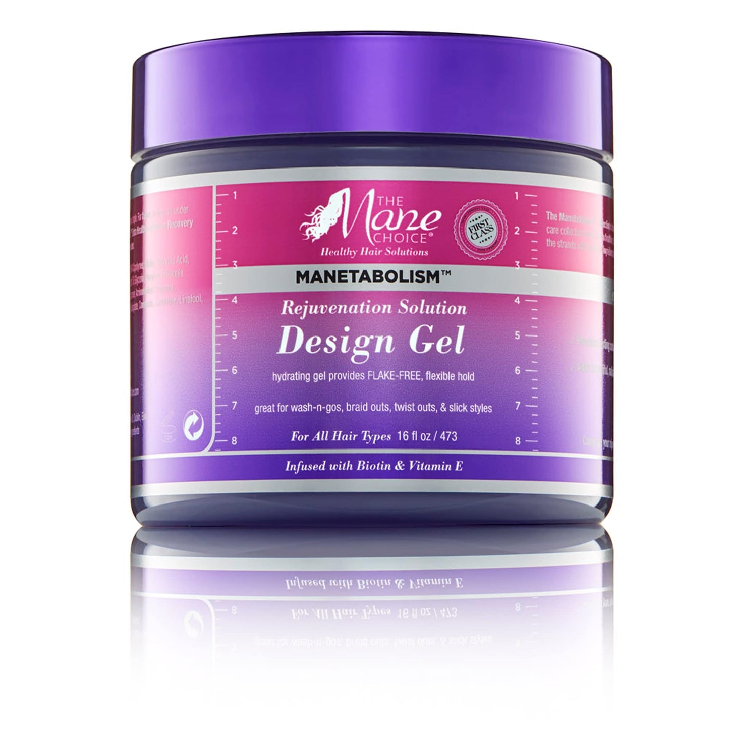 The Mane Choice Manetabolism Rejuvenation Solution Design Hair Gel, Twist & Braid Gel with Lasting Flexible Hold for Hair Shine & Strength, Helps