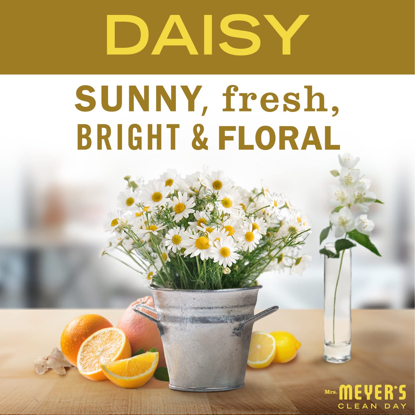 MRS. MEYER'S CLEAN DAY Liquid Hand Soap, Daisy, 12.5 OZ