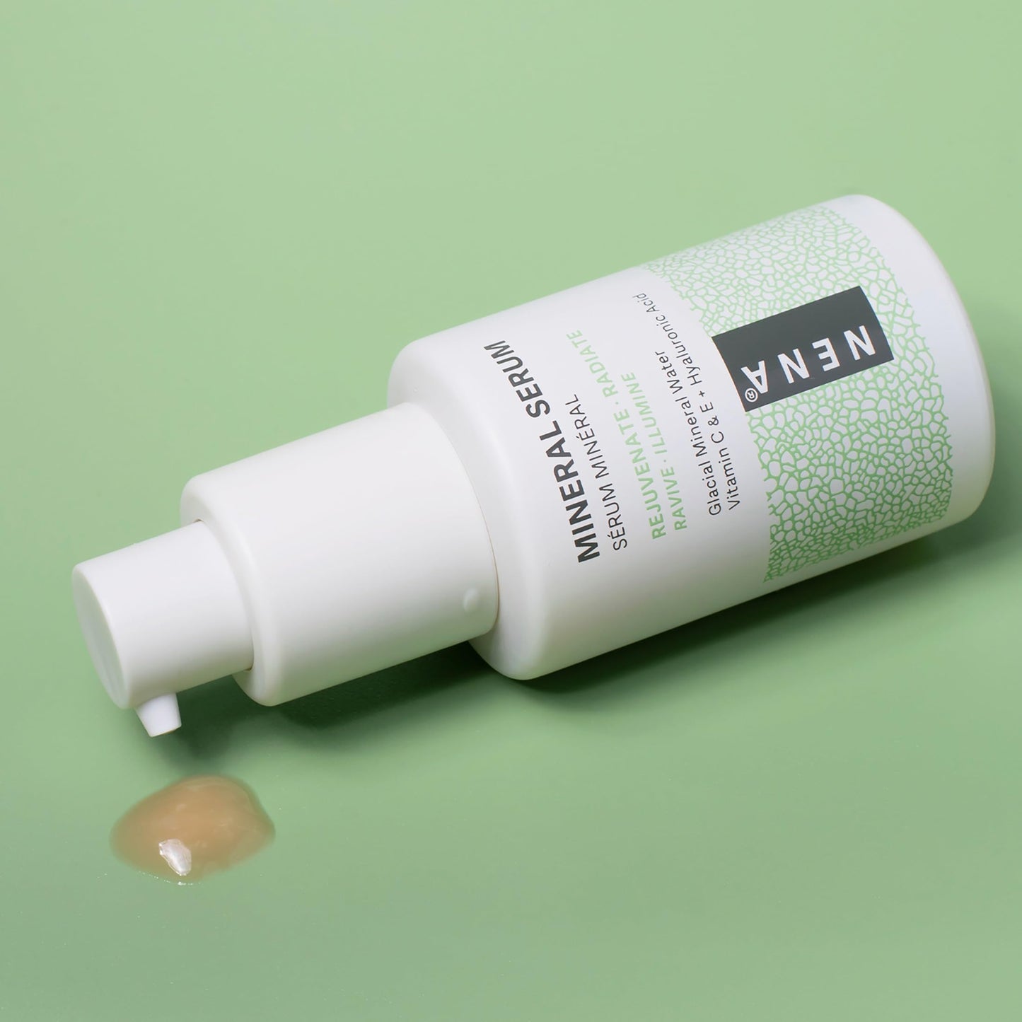 NENA Skincare Mineral Serum - Vitamin C Serum with Hyaluronic Acid - Face Lotion for Deep Hydration, Firmness and Elasticity - All Skin Types - 1 oz Beauty & Personal Care NENA