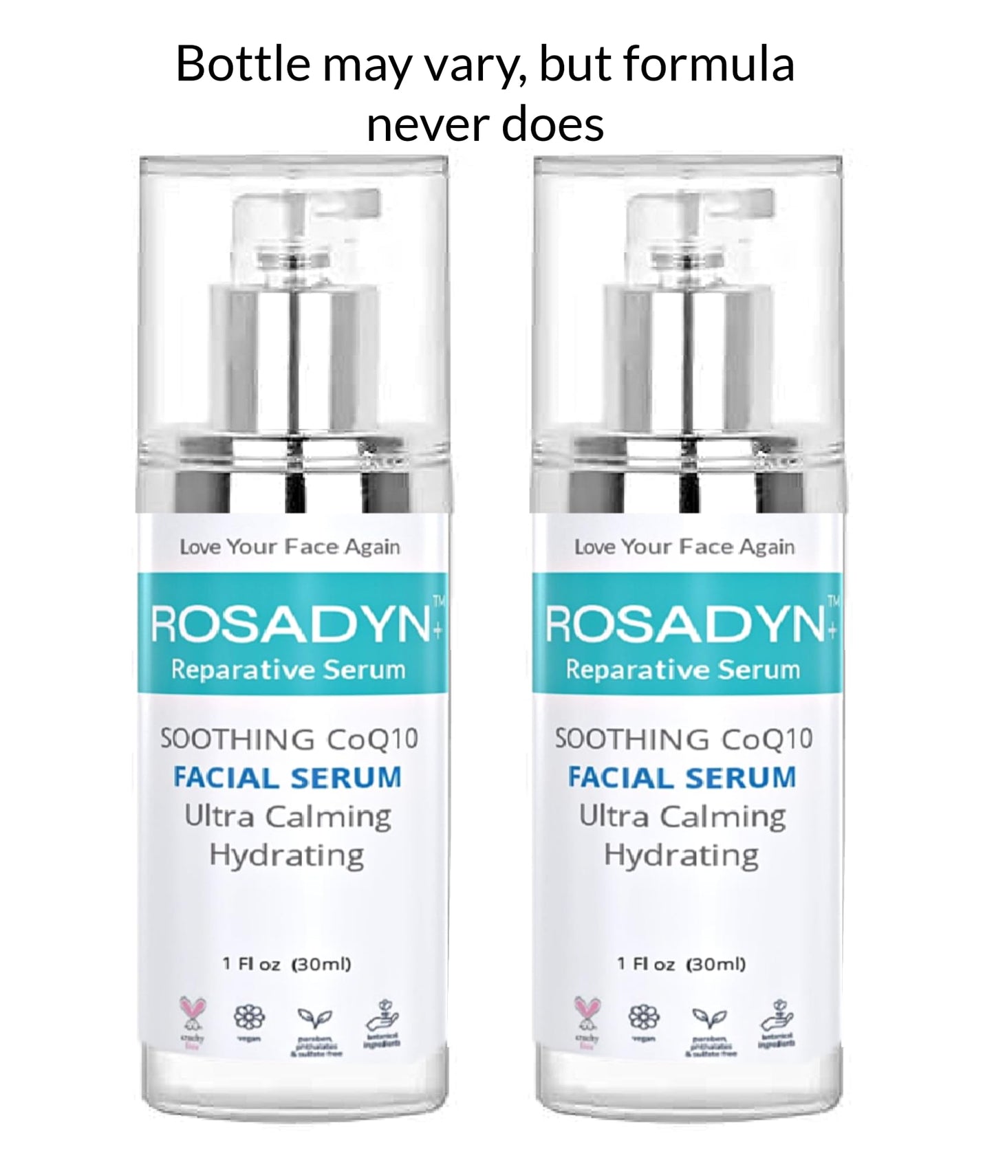 Rosadyn Rosacea Serum 2-Pack | Soothing Facial Gel, Moisturizer and Anti Aging Cream in One - With Natural and Organic Ingredients Beauty & Personal Care Rosadyn+