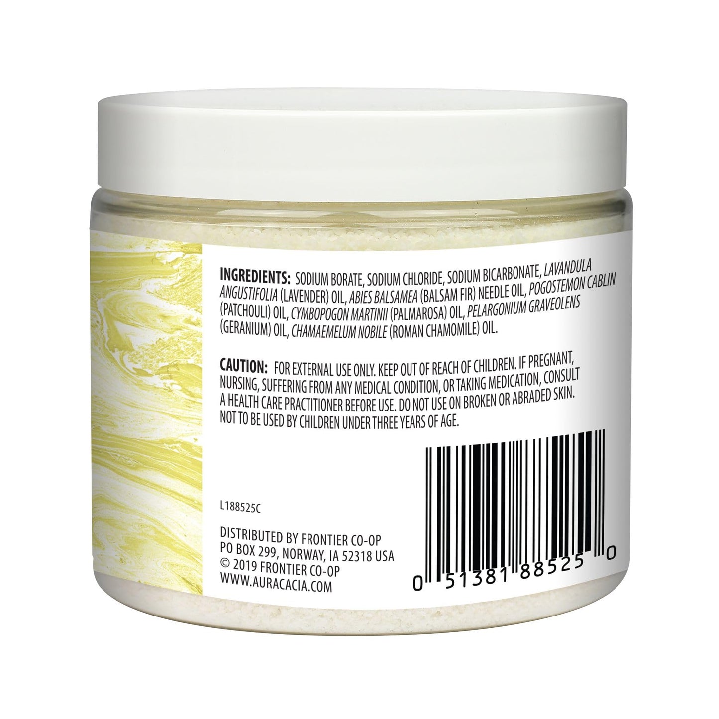 Aura Cacia Aromatherapy Mineral Bath, Tranquil Chamomile, Mineral Bath Salts with Pure Essential Oils for a Soothing and Rejuvenating Foot and Body