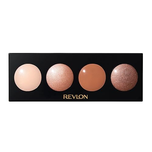 Revlon Crème Eyeshadow Palette, Illuminance Eye Makeup with Crease- Resistant Ingredients, Creamy Pigmented in Blendable Matte & Shimmer Finishes, 710