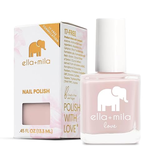 ella+mila Professional Nail Polish - Quick Dry Nail Polish - Long-Lasting & Chip Resistant Formula (Love Collection - Forever Mine - 0.45 fl oz) Beauty & Personal Care ella+mila