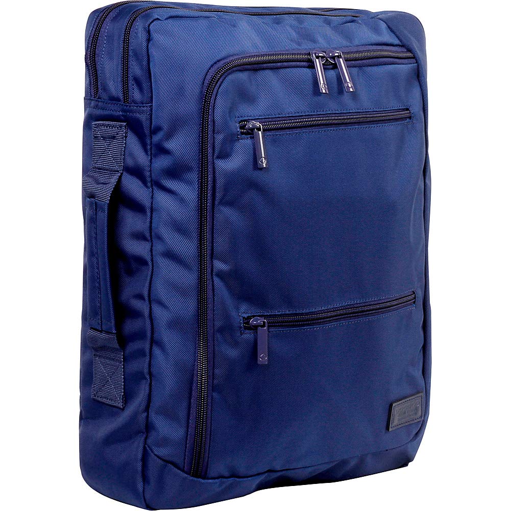 J World New York Essential Laptop Backpack, Navy, One Size