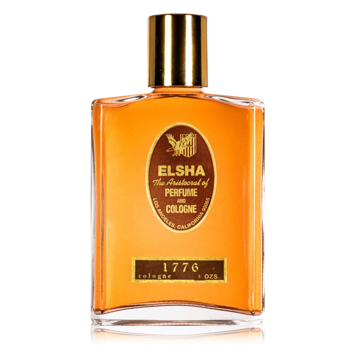 ELSHA Cologne 1776 - Long?Lasting Luxury Fragrance for Men & Women - Classic Woodsy, Spicy, Leather Scent - Made in USA - 8 fl oz Splash