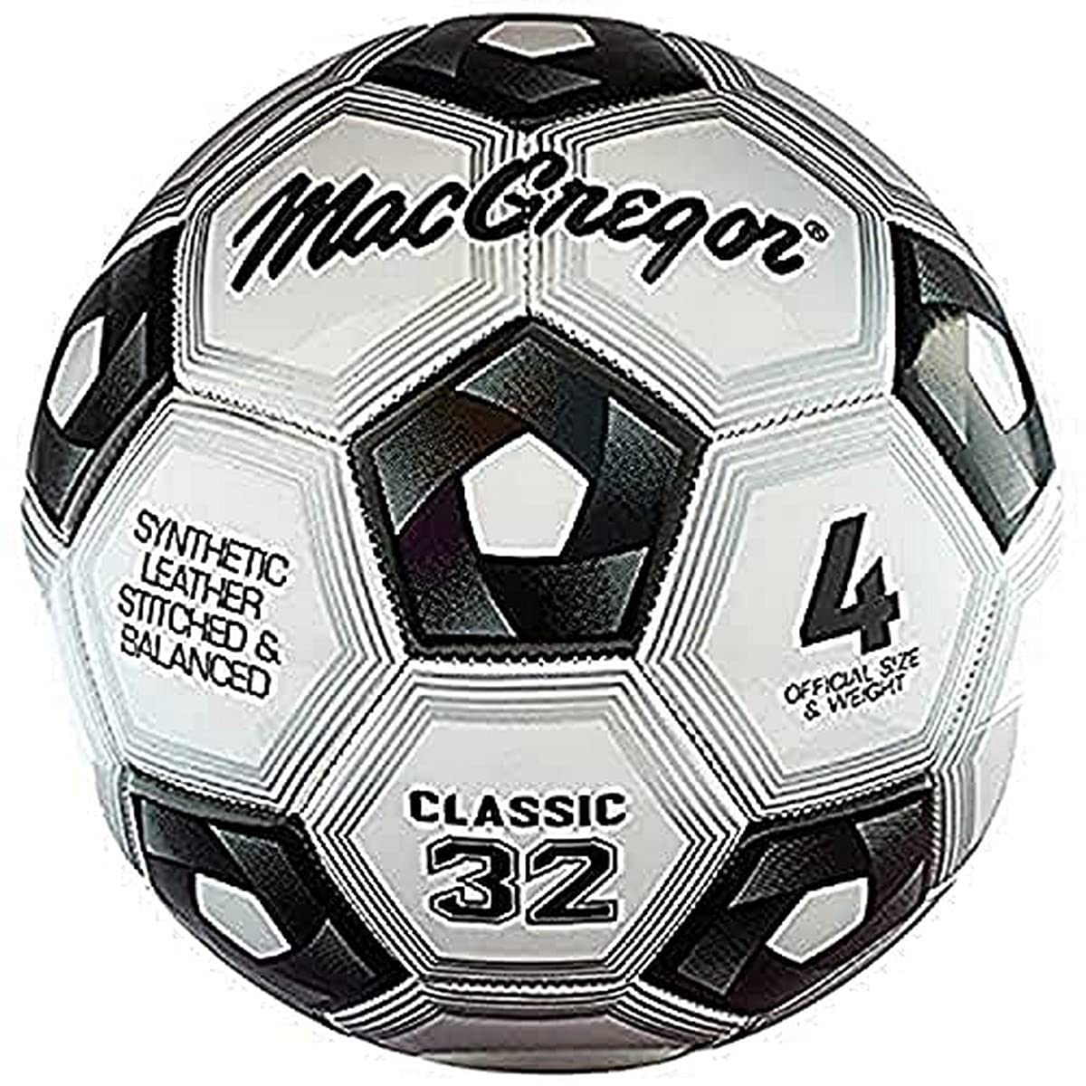 MacGregor Classic Soccer Ball, Size 4