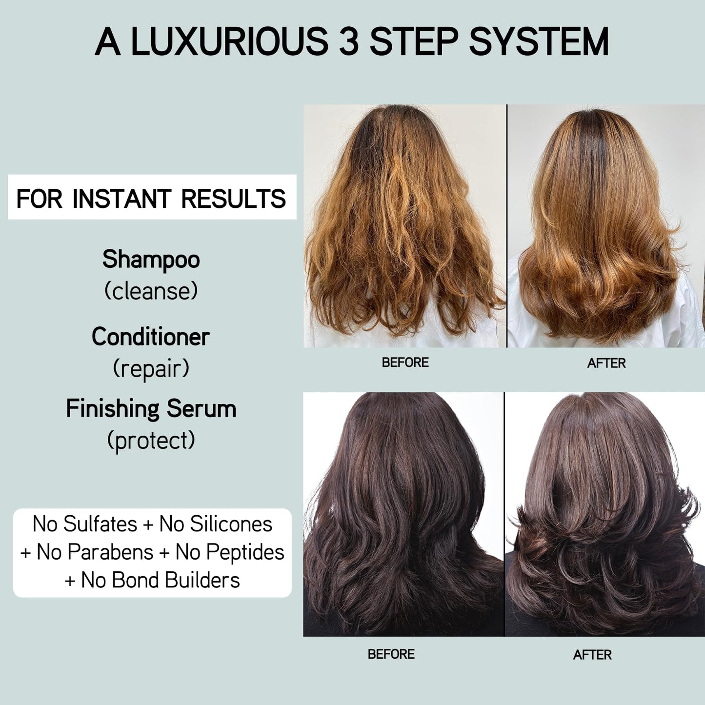 ILES FORMULA Conditioner for Dry, Damaged, Color Treated Hair - Deeply Moisturizing & Hydrating Hair Repair, Anti-Frizz, Silicone & Sulfate Free