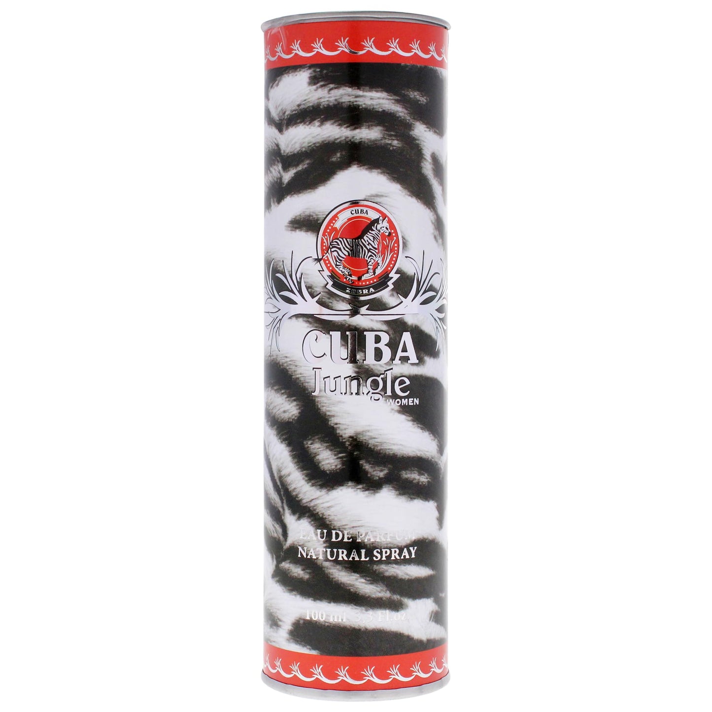 Cuba Jungle Zebra By Champs For Women. Eau De Parfum Spray 3.3 Oz.