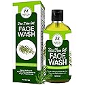 Tea Tree Oil Face Wash, 4oz - Tea Tree Soap Natural Skin Cleanser - Pure Essential Oil Infused Skincare Cleansing Face Soap, Made in USA