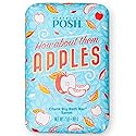 Perfectly Posh - How About Them Apples Big Bath Bar - Nourishing Soap with Cinnamon & Apple Fragrance - for Energizing Bath Time - 7oz