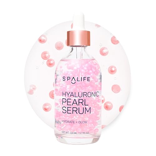SpaLife Beauty Korean Hyaluronic Acid Serum for Face | Hyaluronic Pearl Hydrating Serum | Daily Hydrating Skincare | Plumping Firming & Anti Aging
