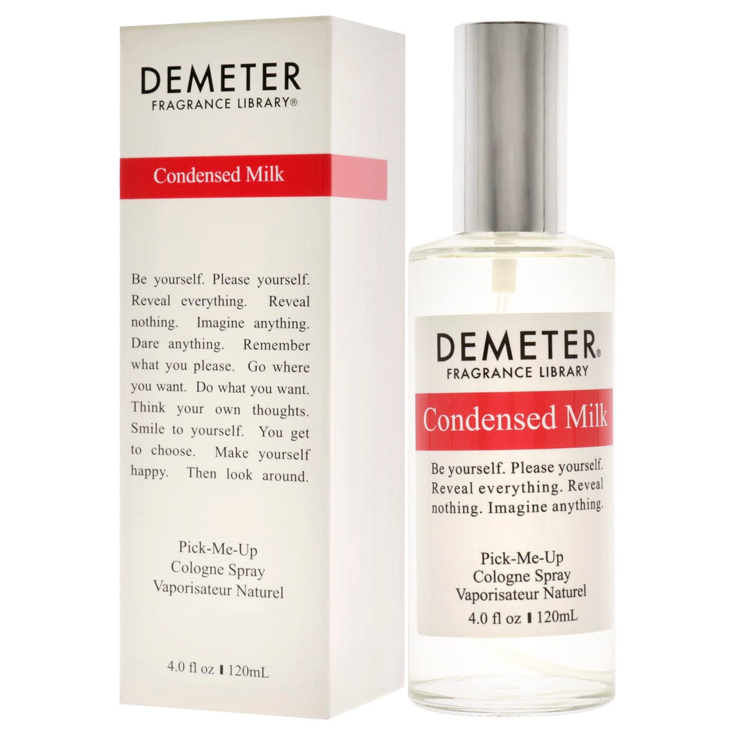 Demeter Cologne Spray for Women, Condensed Milk, 4 Ounce