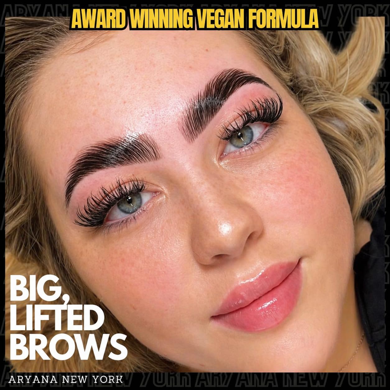 ARYANA NEW YORK Eyebrow Lamination Kit | Brow Lift Kit | At Home DIY Brow lamination | Instant Professional Lift For Fuller Eyebrows | Brow Brush Beauty and Personal Care ARYANA NEW YORK