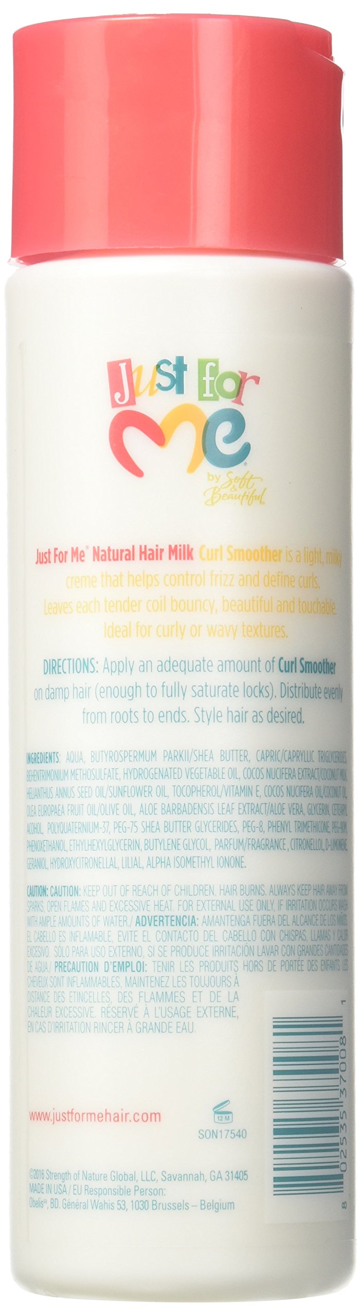 Just For Me Hair Milk Curl Smoother, 8 Oz