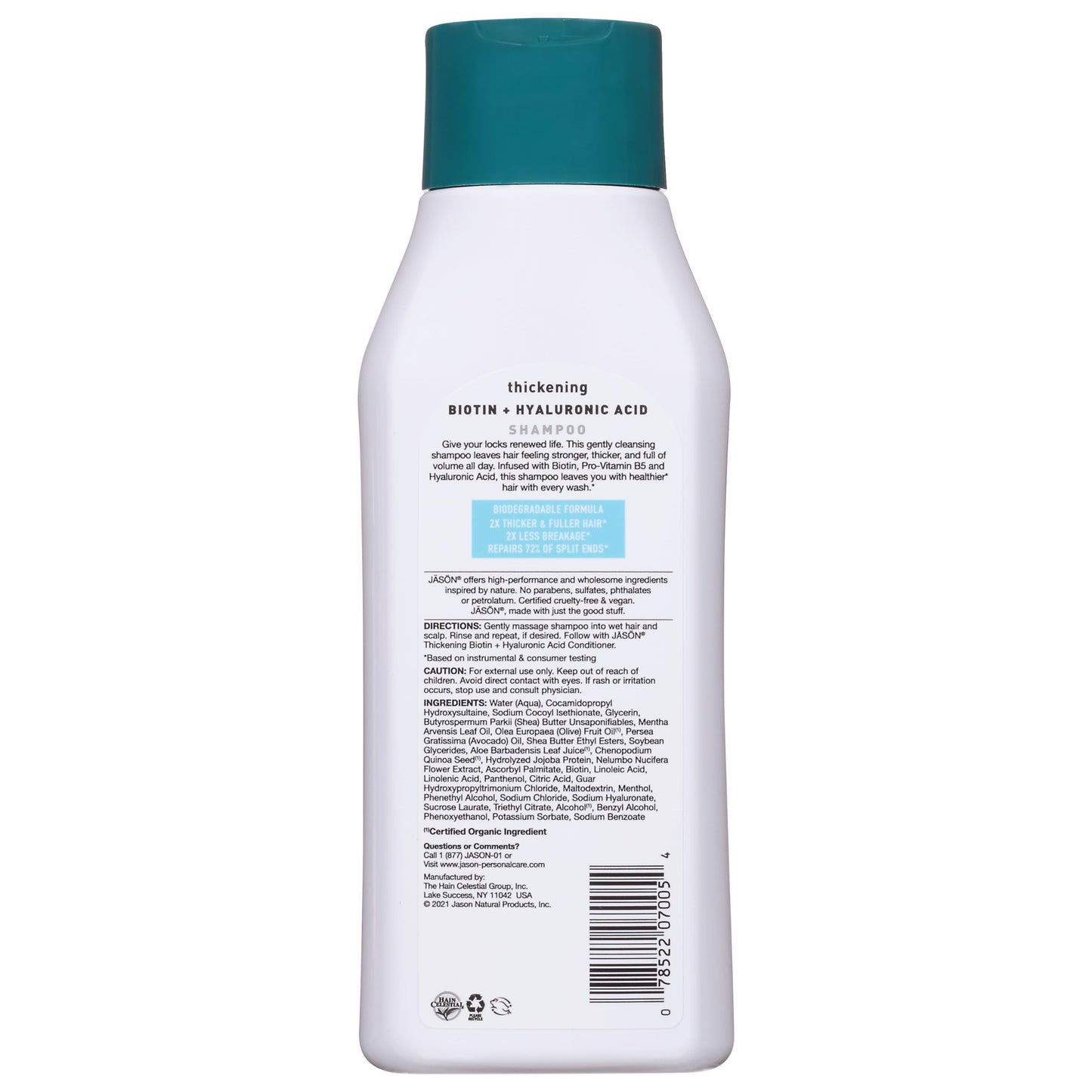 Jason Shampoo Biotin Ntrl