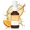 Cosmedica Vitamin C Serum for Face with Hyaluronic Acid & Vitamin E - Brightening Anti-Aging Serum for Dark Spots, Fine Lines & Wrinkles, Lightweight