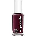 Essie expressie, Quick-Dry Nail Polish, 8-Free Vegan, Dark Purple, Breaking The Bold, 0.33 fl oz