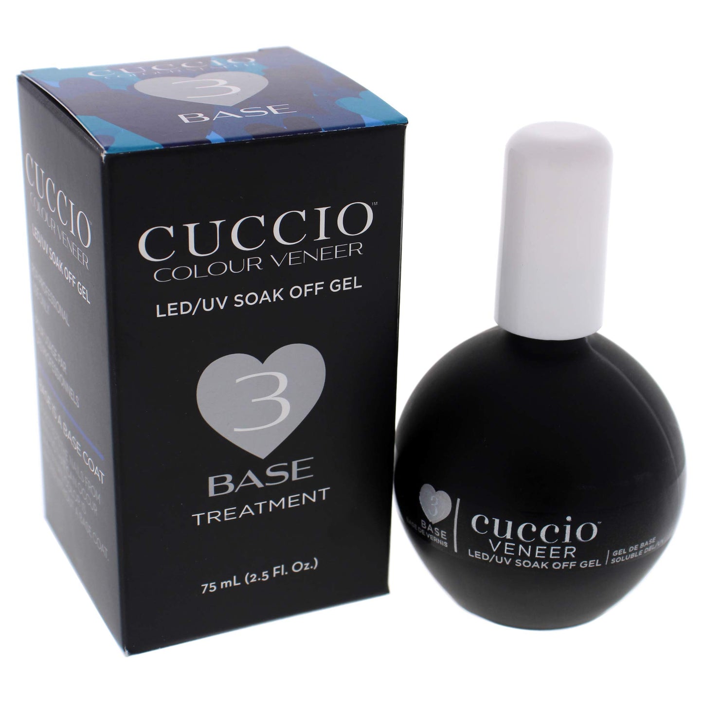 Cuccio Colour Veneer Base Treatment - 3 2.5 Oz Beauty & Personal Care Cuccio