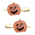 Halloween Hair Clips Gothic Spider Web Hairpins for Women Ghost Candy Corn Pumpkin Alligator Hair Barrette Halloween Hair Accessory Party Gifts