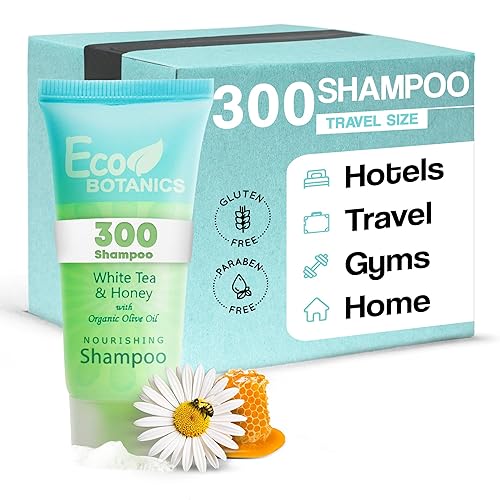 Eco Botanics Travel-Size Hotel Shampoo .85 oz (Case of 300)