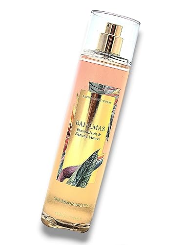 Ba?h a?d Body Works Fine Fragrance Mist 8 fl oz (Packaging may vary) (Bahamas Passionfruit & Banana Flower)