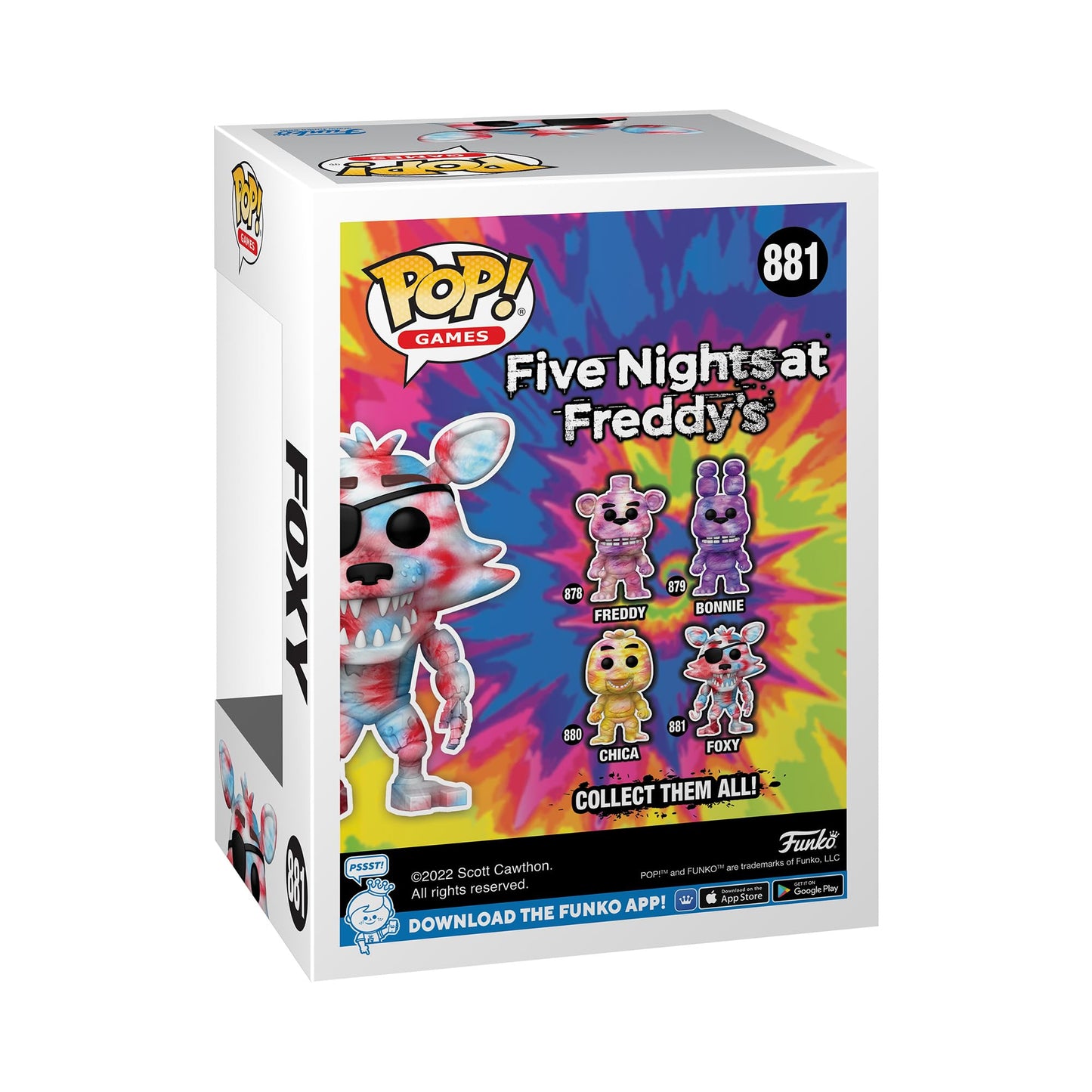Funko Pop! Games: Five Nights at Freddy's, Tie Dye - Foxy
