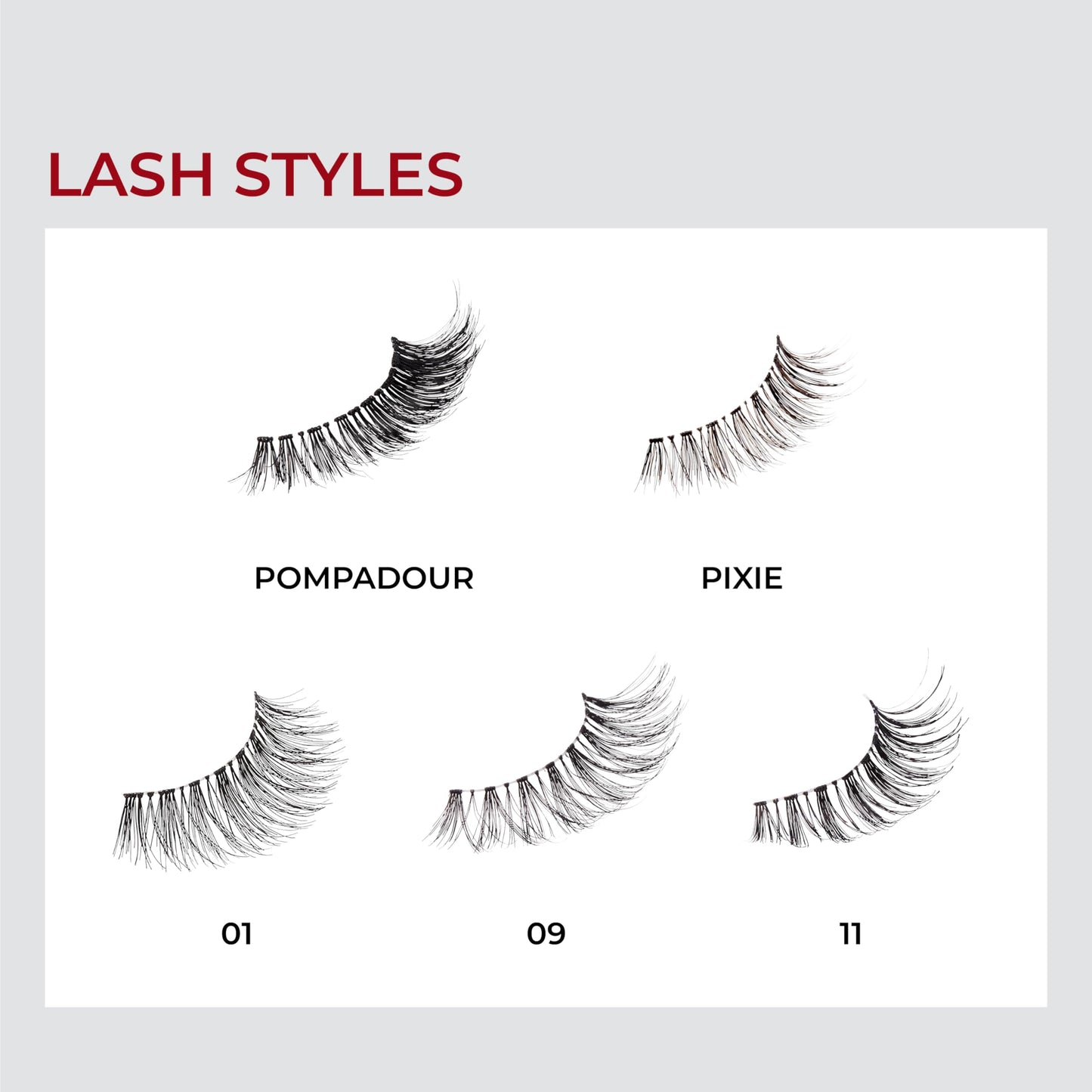 KISS Lash Couture Faux Mink False Eyelashes Multipack, Celebrity Favorite Wispy Effect, Volume & Curl, Lash Extensions Look, Crisscross Pattern