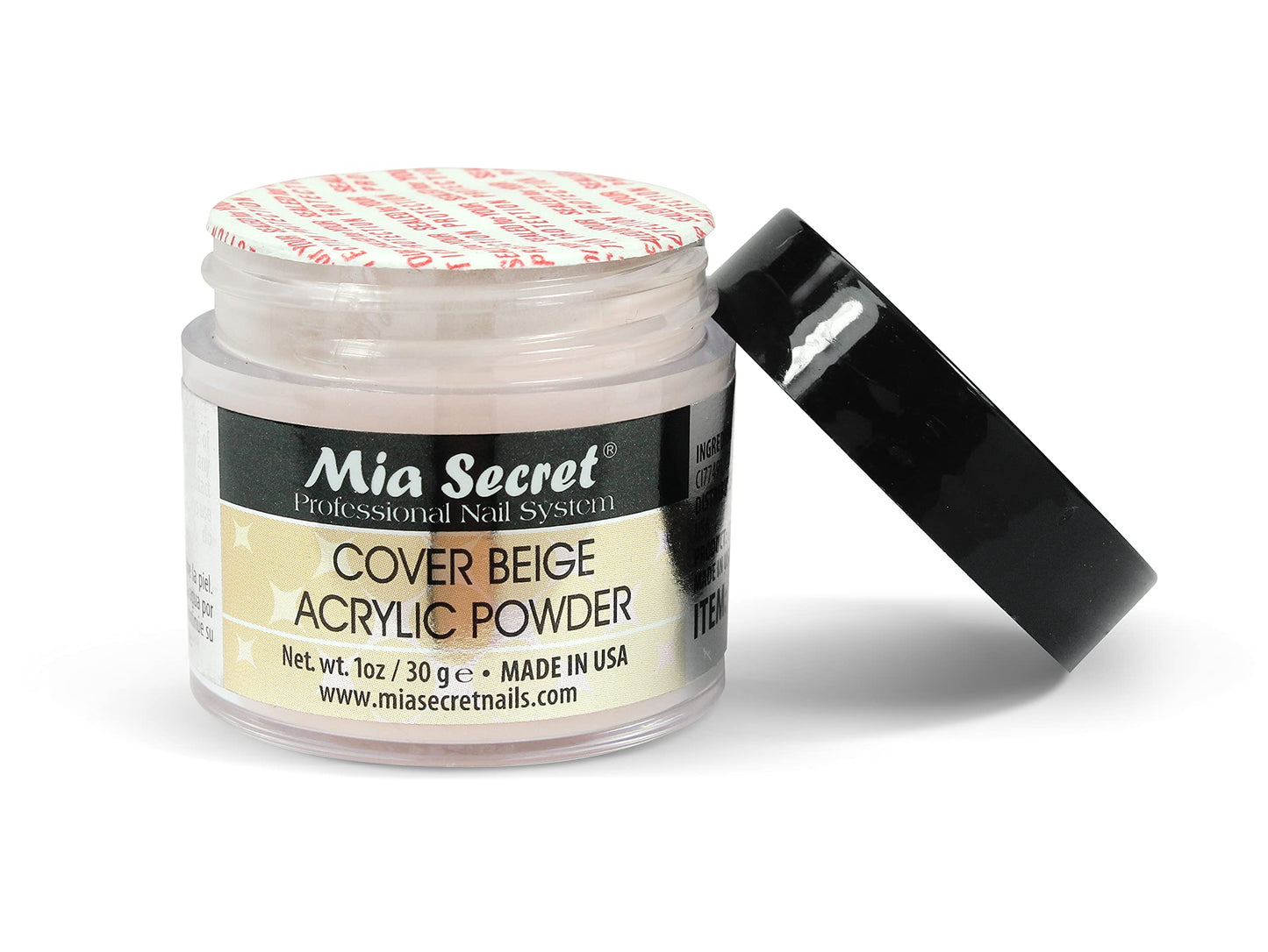 MIA SECRET Nails 1 Ounce COVER BEIGE-1 piece Beauty & Personal Care Mia Secret
